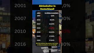 Vom Sparbuch zur Aktie Wie sich das Anlageverhalten der Deutschen verändert hat 😳📈 aktienmarkt [upl. by Mlawsky]