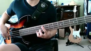 I Cant Stop the Loneliness  Anri 杏里 Bass Cover [upl. by Rehpinnej]