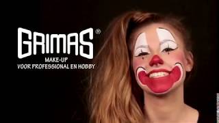 Clown schminken  Voorbeeld tutorial [upl. by Kristie]