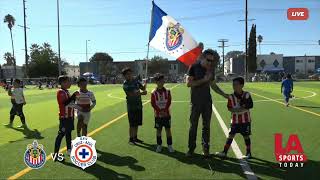 Chivas Vs Cruz Azul Categoria 2014 desde el Whitsett Soccer Complex [upl. by Acinomed743]