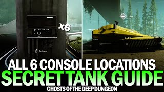 How to Spawn the Secret Tank in the Ghosts of the Deep Dungeon All 6 Console Locations Destiny 2 [upl. by Roanna]