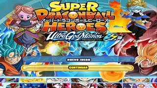 🔴Super Dragon Ball Heroes Ultra God Mission 5🔴 [upl. by Lyndsie]