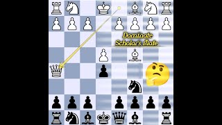 How To Dominate Scholars Mate  Chess Opening Lesson [upl. by Carper860]