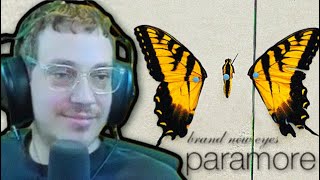 Paramore  Brand New Eyes  Brad Taste Uncut Reaction [upl. by Donielle]