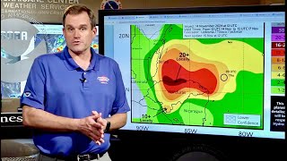 Afternoon update on Tropical Storm Sara from the NHC in Miami FL November 14 2024 [upl. by Ttevy]