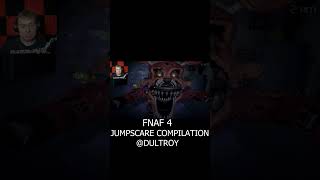 Fnaf 4 Jumpscare Compilation fnaf gaming horrorgaming fnafplaythrough Dultroy [upl. by Worthy]