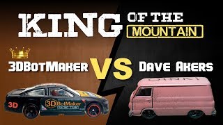 3DBotMaker vs Dave Akers  King of The Mountain  Underground Diecast Racing [upl. by Eerual]