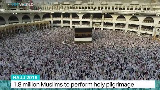 Hajj 2016 18 million Muslims to perform holy pilgrimage [upl. by Delainey]