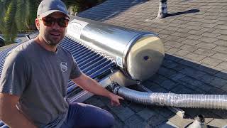 How Solar Water Heaters Work [upl. by Olpe296]