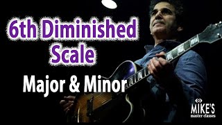 Explained Barry Harris 6th Diminished Scale  Major and Minor  Roni BenHur [upl. by Yelsa]