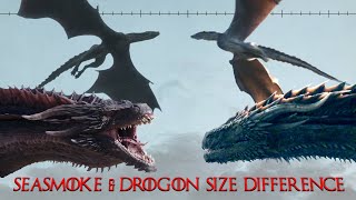 Is Seasmoke Now as Big as Drogon  Size Estimation [upl. by Oak]