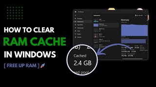 How to Clear RAM Cache in Windows 1011  Make Windows Faster [upl. by Boyes297]