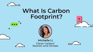 What Is Carbon Footprint  Michelle Li  Carbon Newbie Summit  SF Climate Week 2024 [upl. by Claudetta]