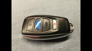 Subaru Key Fob Battery Replacement [upl. by Ajram]