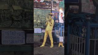 Golden Boy Statue in New Market SimPark Mall shortsvideo viralvideo [upl. by Tnarb544]