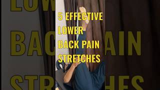 Best Stretches For Lower Back Pain and Stiffness  Disc Bulge Exercises  Easy Exercises [upl. by Glinys]