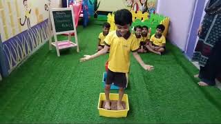 Sensorium activity to know about SoftHardRough and Cold KIDZEE SANTOSH NAGAR HYDERABAD [upl. by Eelra]