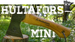 Hultafors Mini Trekking Axe Test and Review [upl. by Joette]