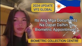 2024 UPDATE Ito Ang Mga Dapat Dalhin Sa Biometric Appointment BIOMETRIC COLLECTION CENTER [upl. by Hemminger]