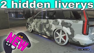 💥 2 HIDDEN LIVERYS 💥1 VAGRANT  GET THEM NOW  GTA 5 ONLINE  NEW DLC [upl. by Budde]