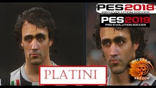 Michel PLATINI for PES 20192018 Download face [upl. by Attezi]