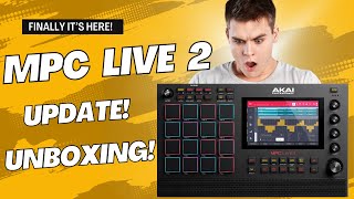 MPC Live 2 Update  Unboxing [upl. by Atikaj]