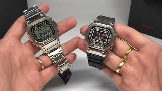 รีวิว CASIO GSHOCK GMWB5000 และ GMW5000D [upl. by Enelhtak]