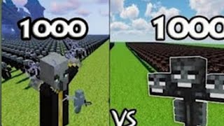 70 Evokers Vs 5 Wither In Minecraft [upl. by Hagen]