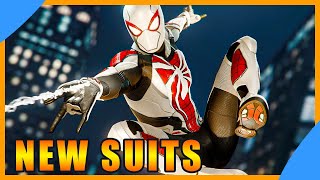 Spider Man Remastered PS5  New Suits Arachnid Rider and Armored Advanced Suit Revealed [upl. by Aicnelav]