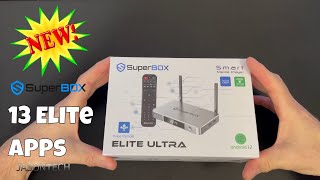 New Superbox ELITE ULTRA 6K Fully Loaded Android Box [upl. by Essirehc]