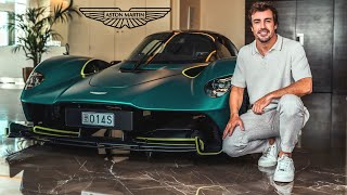 Fernando Alonso Received His Aston Martin Valkyrie Hypercar [upl. by Ylesara590]