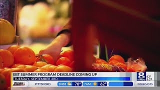 No Kid Hungry Summer EBT deadline is quickly approaching [upl. by Robinia]