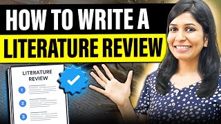 How to write a Literature Review  With AI TOOLS 🔥  Stepbystep explained [upl. by Puglia]