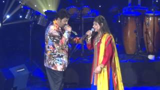 Kumar Sanu amp Alka Yagnik LIVE in London 2014  Part 20 of 23  Tujhe Dekha To Ye Jaana Sanam  DDLJ [upl. by Neelloj]