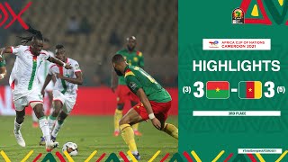 Burkina Faso 🆚 Cameroon Highlights  TotalEnergiesAFCON2021 3rd Place [upl. by Marsha820]