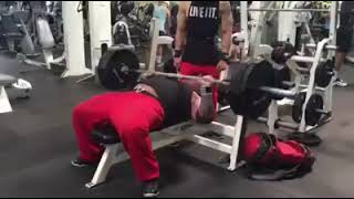 Bench press 315 x 17 [upl. by Lehcear]