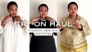 Spring Tryon Haul  Foschini  HampM  Bras and Things [upl. by Elstan147]