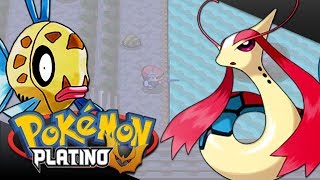 Pokémon Platino  Cómo Conseguir a Feebas y Evolucionarlo a Milotic [upl. by Ful]