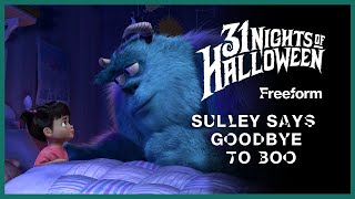 Sulley Says Goodbye to Boo  Monsters Inc  Freeform [upl. by Nagol]