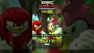 Ending Part 1 sonicxshadowgenerations shorts [upl. by Anselme]