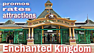 Full Tour  Enchanted Kingdom Adventure 2023  Rate  Promos  Rides  Attraction [upl. by Carmelo]