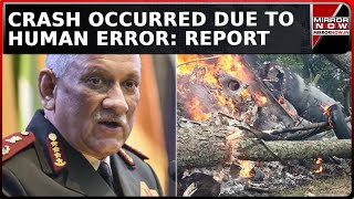 Mi17 Crash That Killed General Rawat Caused By Human Error Report  EXCDS Rawat Chopper [upl. by Refennej]