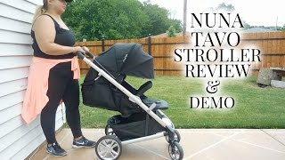 NUNA TAVO STROLLER REVIEW amp DEMO [upl. by Sari573]