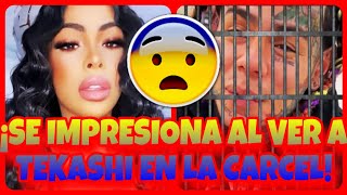 😱YAILIN LA MAS VIRAL SE IMPRESIONA AL VER A TEKASHI EN LA CÁRCEL [upl. by Jacquelin]