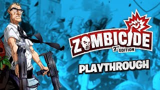 Zombicide 2nd Edition Playthrough  M1 City Blocks [upl. by Ellenrahs]