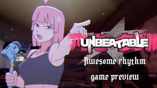 Unbeatable Preview Awesome Rhythm Adventure [upl. by Ostraw]