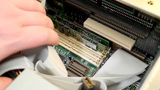 Upgrading a 1996 AST Advantage PC to 32MB RAM [upl. by Aielam301]