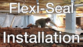 FlexiSeal Moisture and Vapor Barrier Installation [upl. by Mikaela]