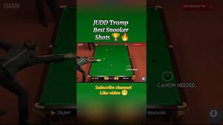 Judd Trump Best Snooker Shots 🔥 🏆 shorts [upl. by Atsyrhc585]