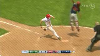 Cam Gravelle comes through to give the Hamilton Cardinals a walk off victory May 9th [upl. by Risay]